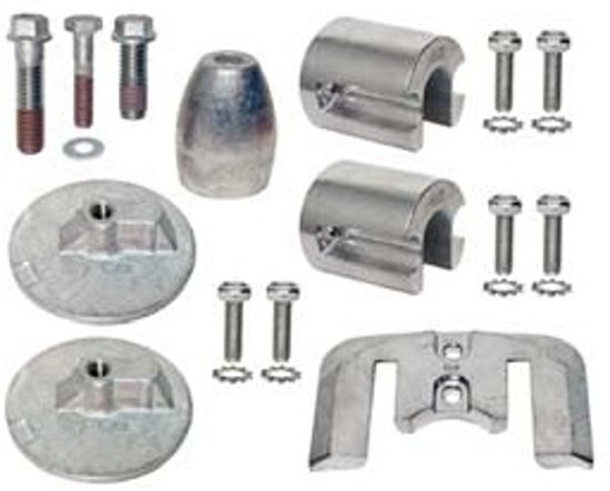 Bravo Mercruiser Aluminum & Magnesium Anode Kits for Sterndrives III +2004 888761Q02
