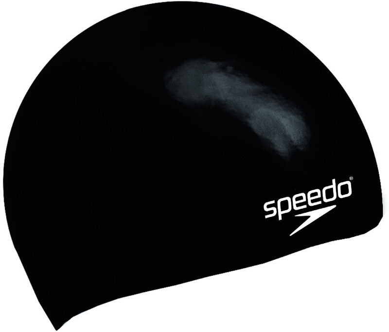 Speedo Plain Moulded badmuts Kinderen, black