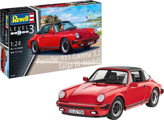 Revell 07689 Porsche 911 Carrera 3.2 Targa (G-Model) Modelbouwpakket