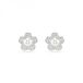Swarovski 2026 Capsule oorbellen Angelic, rodiumgecoat, glanzend kristal