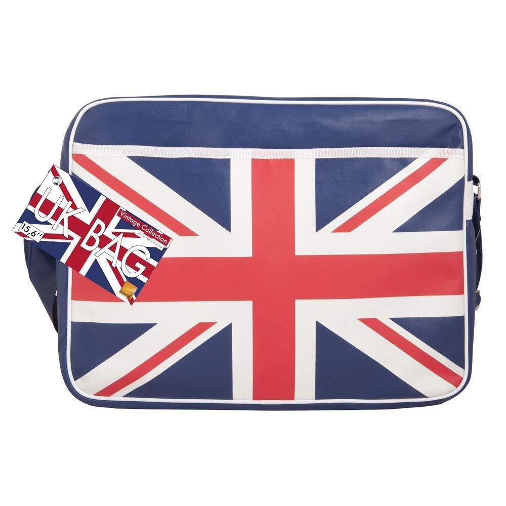 Urban Factory Vintage Messenger Laptop Bag 12.5" UK Flag