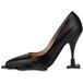 Moschino Escarpins Effet Morphé Cuir de veau Noir