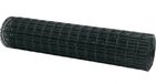 vidaXL Euro hek 1,2 x 10 m PVC-gecoat ijzer groen