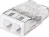 WAGO 2273-202-40 Lasklem Flexibel - Massief 0.5-2.5 mm² - 2-polig - 40 stuks - Wit/Transparant