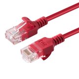 Microconnect V-UTP6A015R-SLIM netwerkkabel Rood 1,5 m Cat6a U/UTP