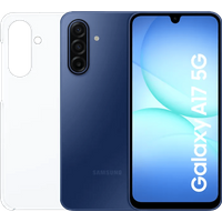 Samsung Galaxy A17 128GB Blue 5G + Samsung Back Cover Transparent