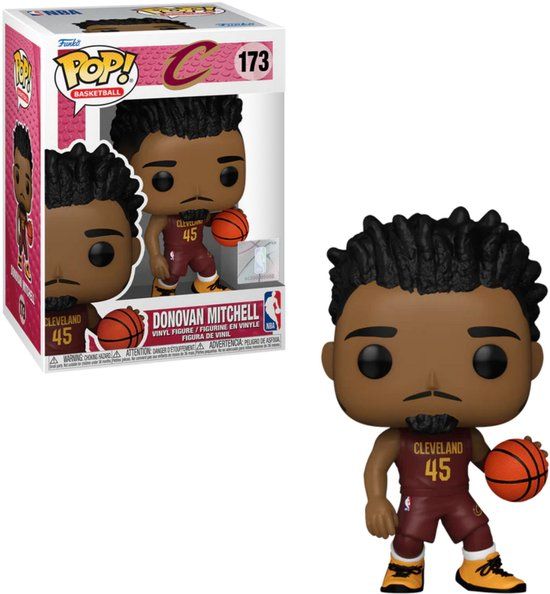 Funko Pop! NBA: Cleveland Cavaliers - Donovan Mitchell