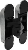 Intersteel Scharnier 130 x 30 mm zamak – zwart 3D verstelbaar