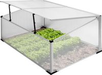 ECD Germany Koud frame 100x60x40 cm, met aluminium frame, gemaakt van polycarbonaat