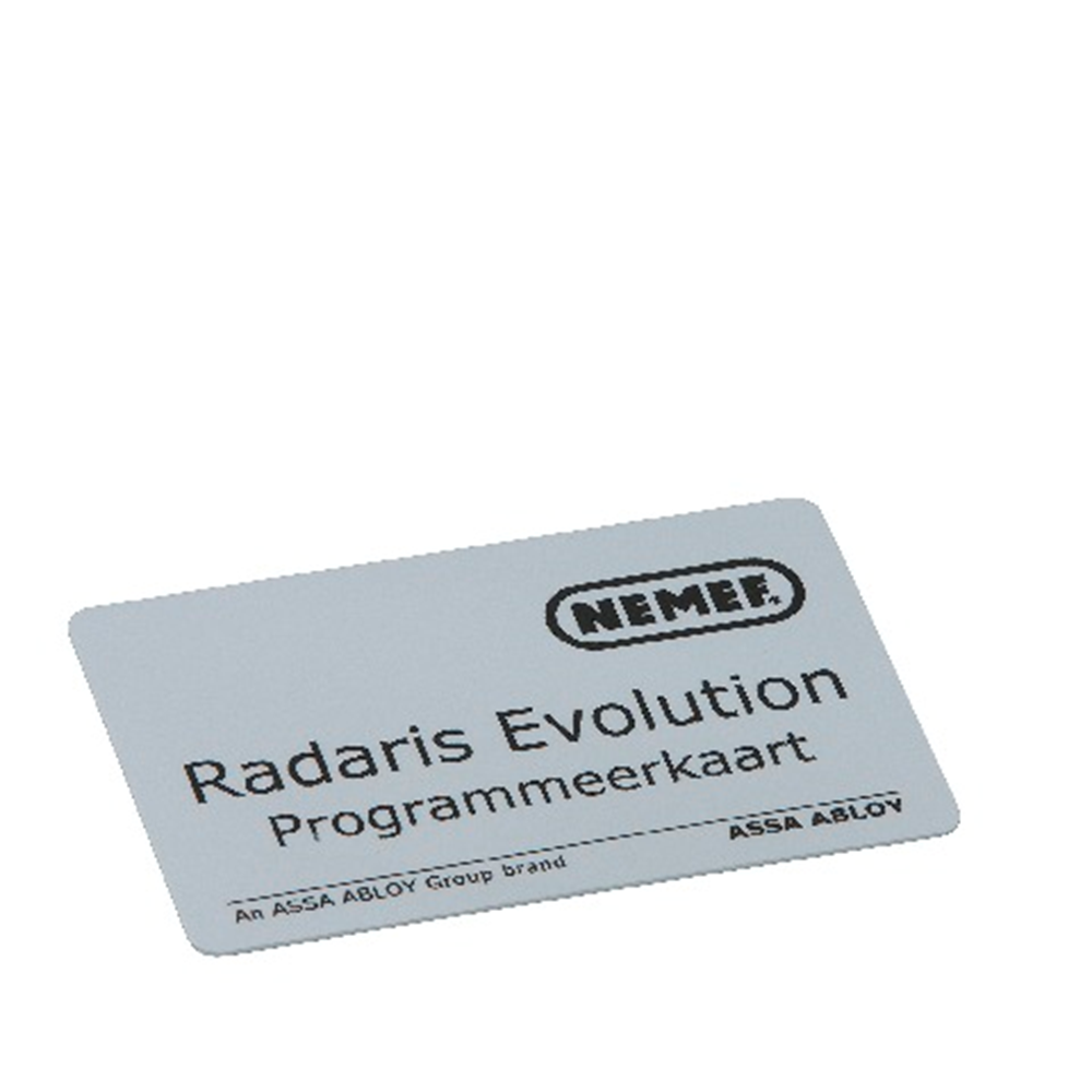 Nemef 7315/02 programmeerkaart toggle radaris evolution