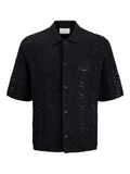 JACK & JONES Jorcotedazur gebreide gehaakte polo