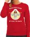 Bellatio Decorations Kersttrui - Hallelujah its me im back - rood - voor dames - Kerstkleding / Christmas outfit - Jezus sweater XXL