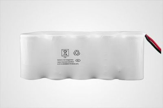 Bse Emergency lighting battery 5x D Side By Side 6V 4 5Ah