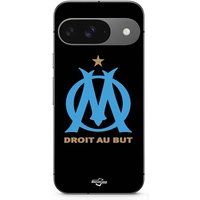 Google Pixel 9 logo om olympique de marseille Zwarte achtergrond Maniacase