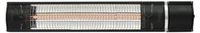 StarTech Buiten infraroodverwarmer - Elektrische terrasverwarmer SF-104 - Wand- of vloermodel - 800–2000W - Afstandsbediening & timer - IP65, spatwaterdicht - EU-stekker - Zwart