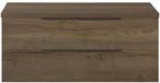 BES LED Seville Badmeubelset 120 cm - 2 Laden Esu - Wastafelblad Tabacco Edge Greep