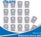 Roborock Qrevo 5AE Sacs d'aspirateur (18 Pièces, Plus.Parts® alternative à 8.02.0239)