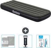 Bestway Luchtbed - 1-Persoons - Groen - 76 x 185 x 25 cm