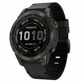 By Qubix Qubix Leren bandje - Zwart - 22mm Quickfit - Geschikt voor Garmin Instinct 3 / Instinct E - 45mm