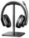 Merkloos Hoofdtelefoonhouder koptelefoonstandaard gaming headset houder - 24 cm - TPU siliconen antislip - Zwart