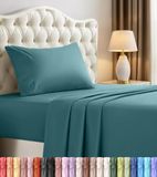 Utopia Bedding Beddengoedset voor 2 eenpersoonsbedden - 3-delig beddengoed - geborsteld microvezel - krimp- en vervagingsbestendig - gemakkelijk te onderhouden (Tweepersoons (1 of 2 aparte bedden,
