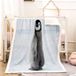 Fleece Sherpa Couette à motif pingouin pour Enfants et Adultes