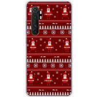 1001 coques Xiaomi Mi Note 10 Lite Bedrukt siliconen hoesje pull de noel santa