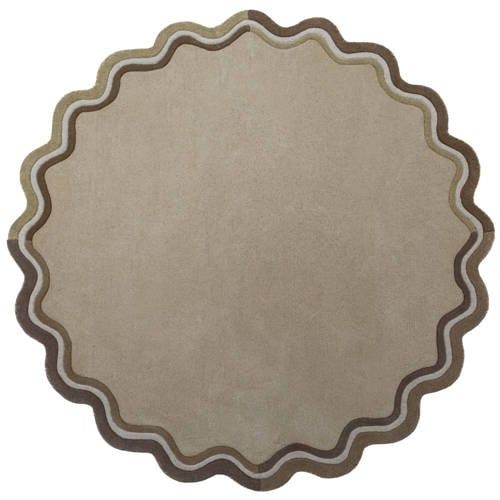 Flair Rugs vloerkleed wol (Ø180 cm)