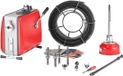 VEVOR Elektrische Afvoerontstopper, 500W, 1400 Tpm, Afvoerontstopper, 20mx16mm en 5mx9,5mm Veerkabel, 0,4mx16mm Flexibele Veer en 8 Snijmessen, voor Buizen met Een Diameter van 50-110mm