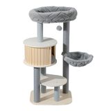 Fudajo Urban Studio krabpaal 122 cm grijs