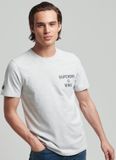 Superdry Heren tshirt Vintage Corporate Logo Marl T-shirt