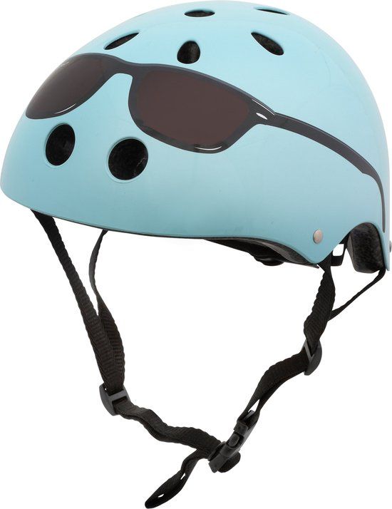Mini Hornit Lids Fietshelm voor Kinderen The Wayfarer - Blauw - Maat S