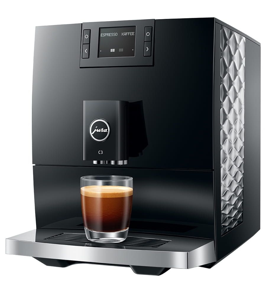 JURA C3 Piano Black (EA) Volautomatische Koffiemachine | Zwart