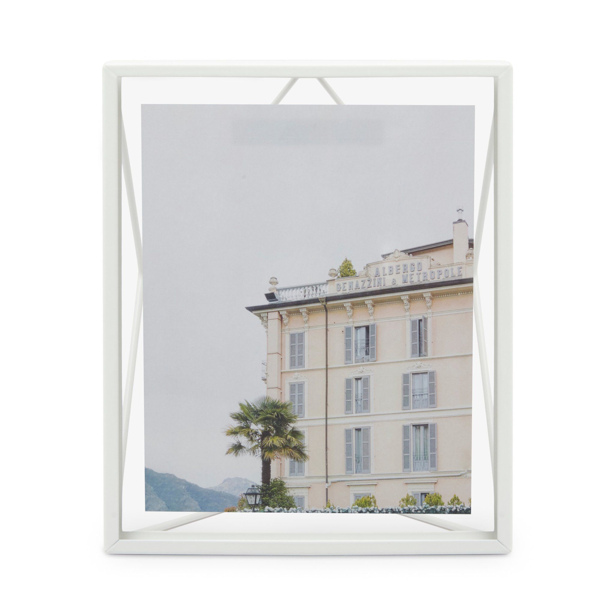 Umbra 313018-660 Fotolijst - wit - rechthoek - 25,40 cm x 30,48 cm x 7,62 cm