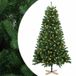 vidaXL Kunstkerstboom 150 cm 150 LED's Warmwit PVC Groen