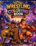 The Pro Wrest-ling's Coloring Book for Kids, Teens & Adults: 50 Unique and Beautiful Designs– Exciting Wrestling Matches, Powerful Action and Creative ... Teens and Adults - Perfect for Relaxation
