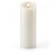 Merkloos Relaxdays LED Kaars - 30 cm - Wit - Flikkerende Vlam