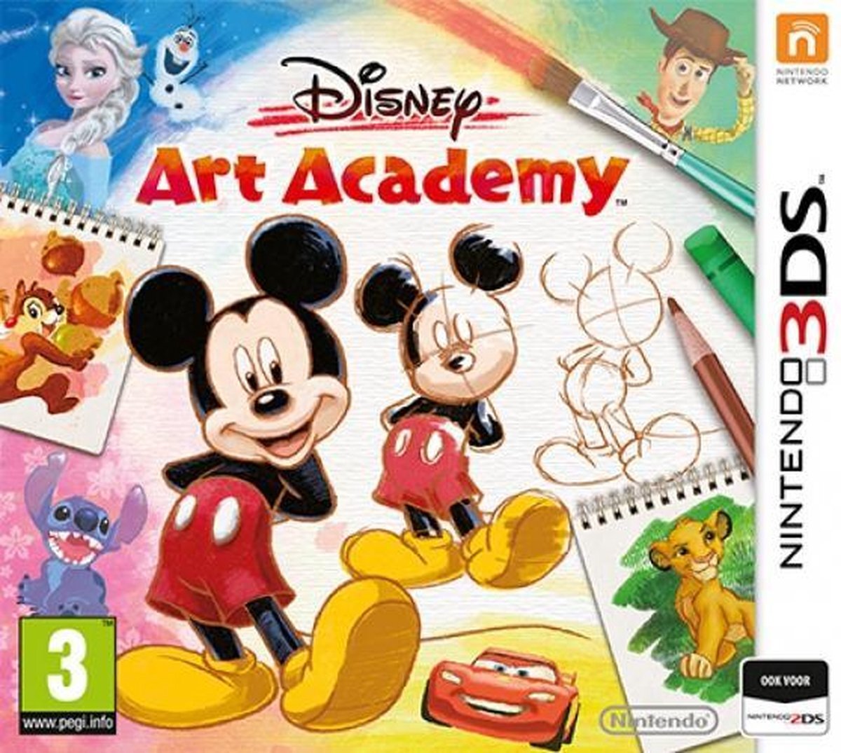 Nintendo Disney Art Academy /3DS Nintendo 3DS
