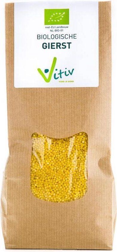Vitiv Biologische Gierst Heel 500GR - Groen