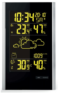 Technoline WS 9060 Digital Weather Station - Black/Silver