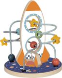 Tooky Toy Activiteitenpaneel - FSC Hout - Ruimtethema - Geschikt voor 2+ Jaar