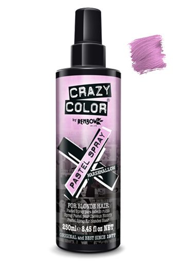 CRAZY COLOR Pastel Spray Marshmallow Roze 250 ml