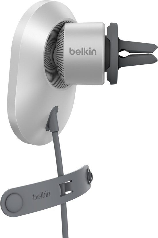 Belkin BoostCharge Pro Mobiele telefoon Grijs Sigarettenaansteker Draadloos opladen Auto