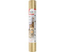 Artemio rol flex thermoklevend goud glitter 30,5 cm x 1,22 m