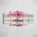 Homemania Wandfoto, boom 5, natuur en landschappen per woonkamer, meerkleurig, 100 x 3 x 60 cm, HM205PKNV-242, polyester, hout