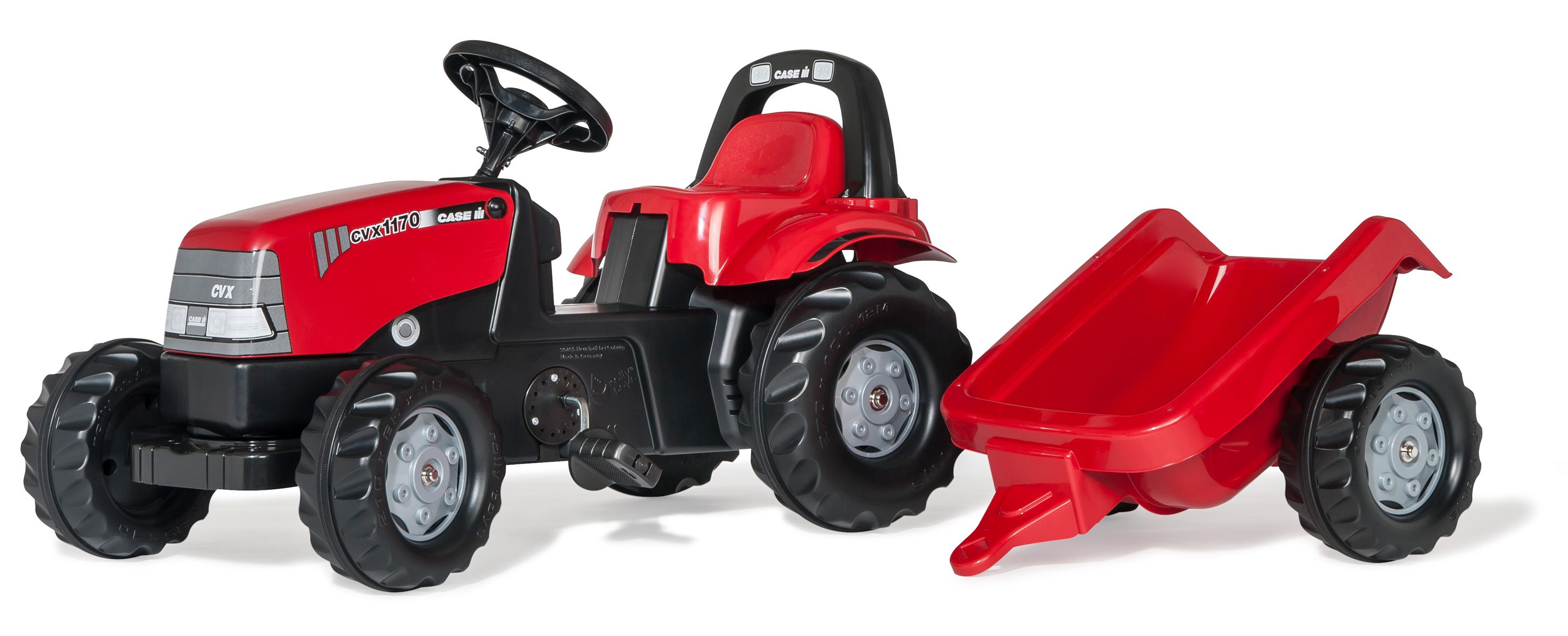 rolly toys rollyKid Case 1170 CVX - Rood