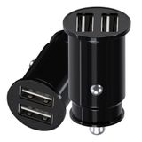 MMOBIEL Multi Compacte 2.0 Auto Oplader [2 Stuks] Lader Dual USB Port Sigaretten Aansteker Adapter Compatibel met Elektronische Apparaten