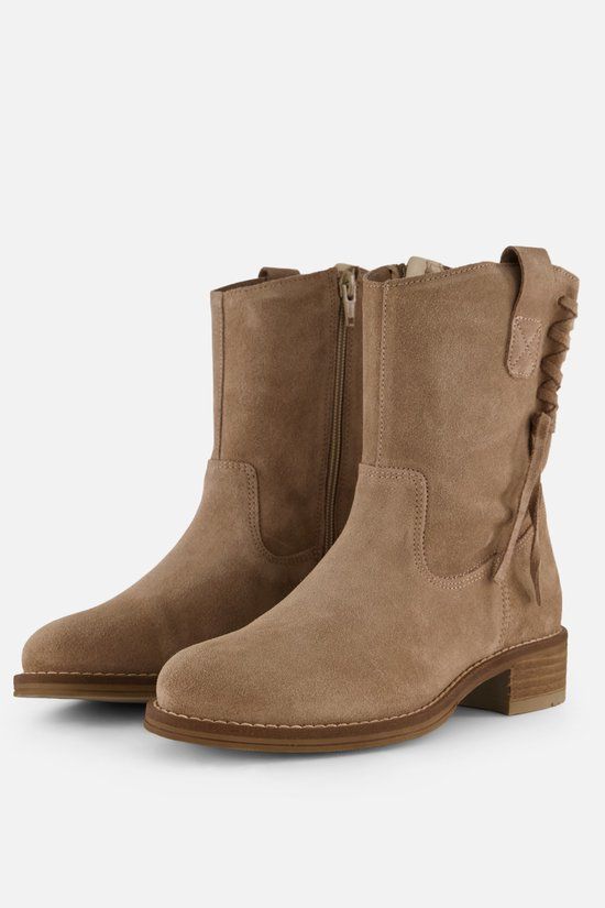 Cellini Enkellaarsjes taupe Suède - Maat 43