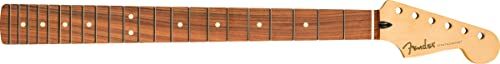 Fender Sub-Sonic Bariton Stratocaster hals, C-vorm, 22 middelgrote jumbo-frets, Pau Ferro toets