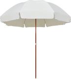 Syfax Parasol met stalen paal 300 cm zandkleurig